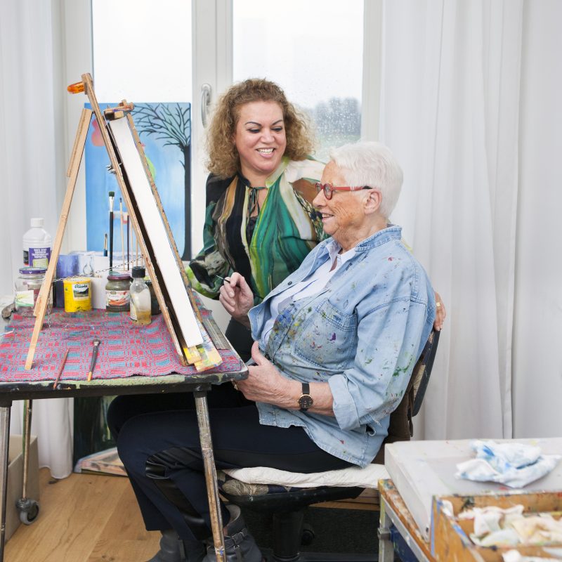 Schilderen in Het Gastenhuis Druten