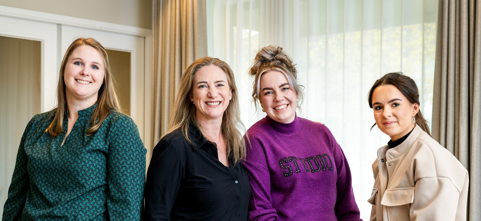 4 zorgprofessionals voor speeddaten in Het Gastenhuis